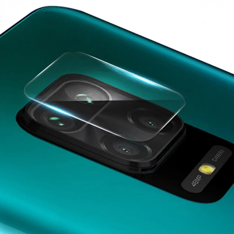 Xiaomi Redmi Note 9- 9S Tempered Cam Arka Kamera Koruyucu