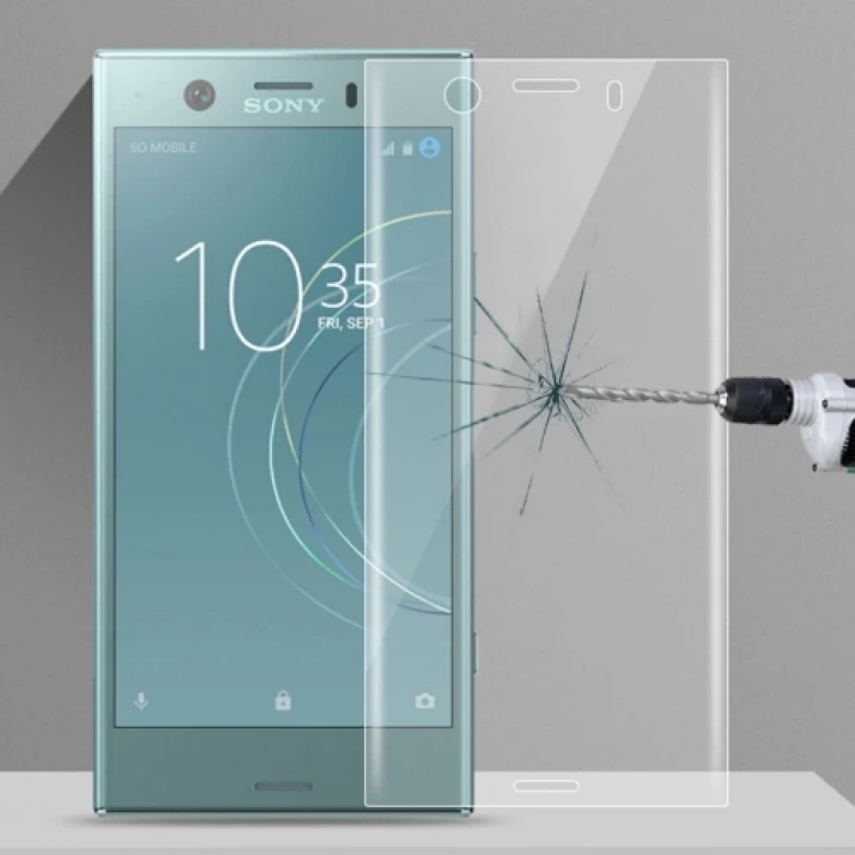 Xperia Xz1 X Compact1 Full Kaplama Kırılmaz Cam Ekran Koruyucu