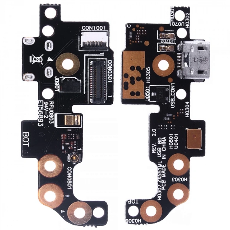 zenfone Zoom Zx551ml Şarj Soket Mikrofon Bordu