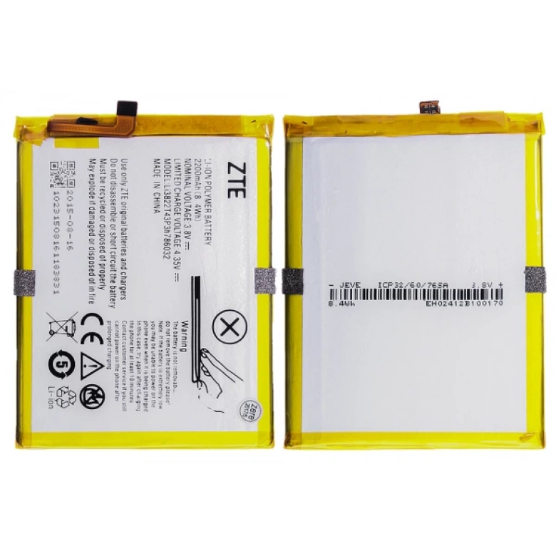 Zte Blade V6 D6 X7 Li3822t43p3h786032 Pil Batarya