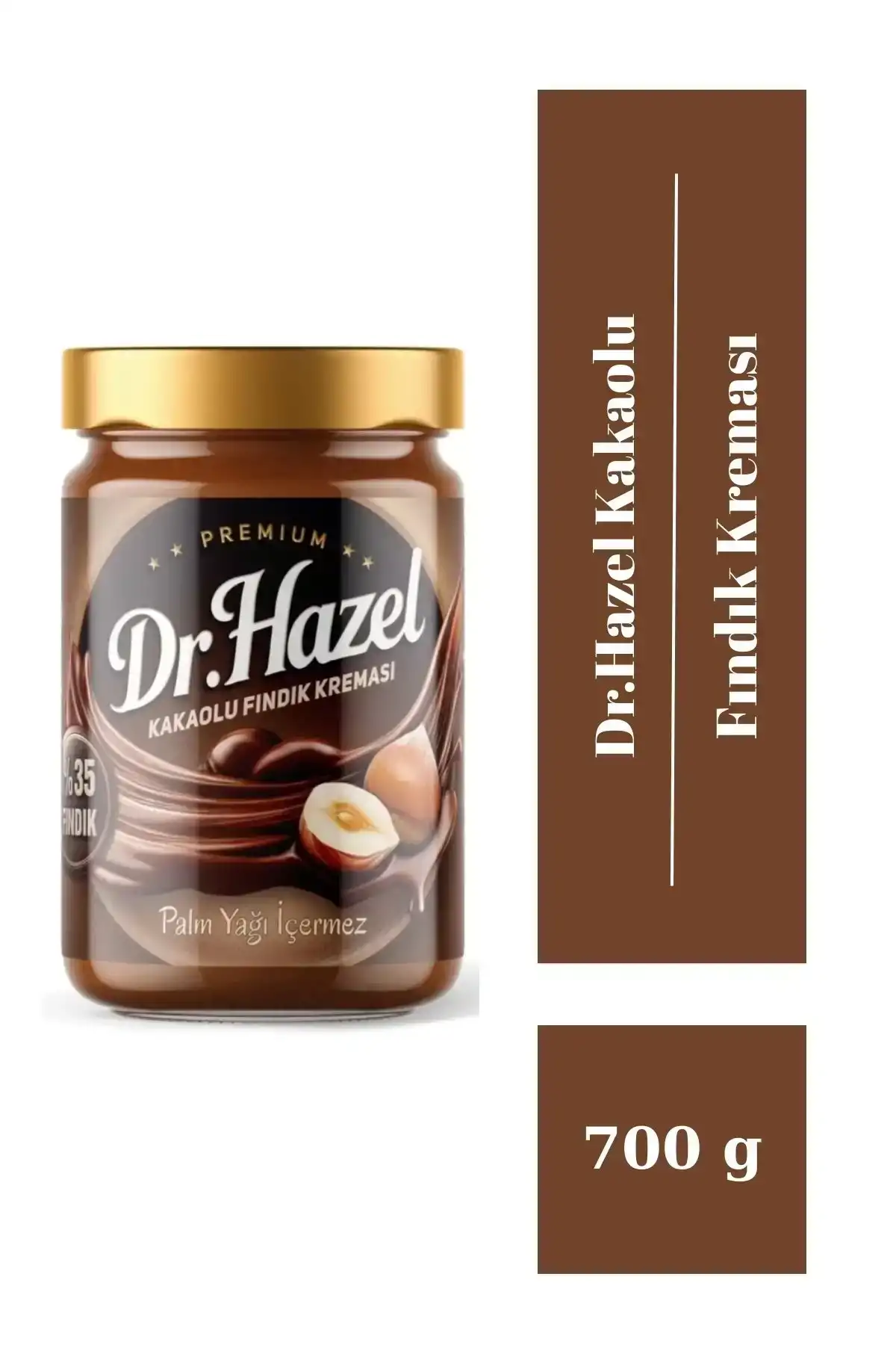 Dr.Hazel Kakaolu Fındık Kreması 700 gr x 2 Paket