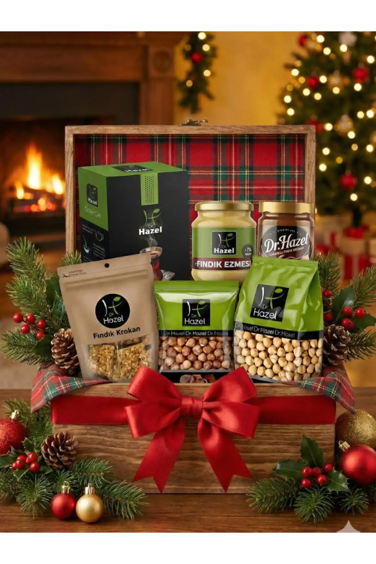 Dr. Hazel Large Yılbaşı Çerez Kutusu