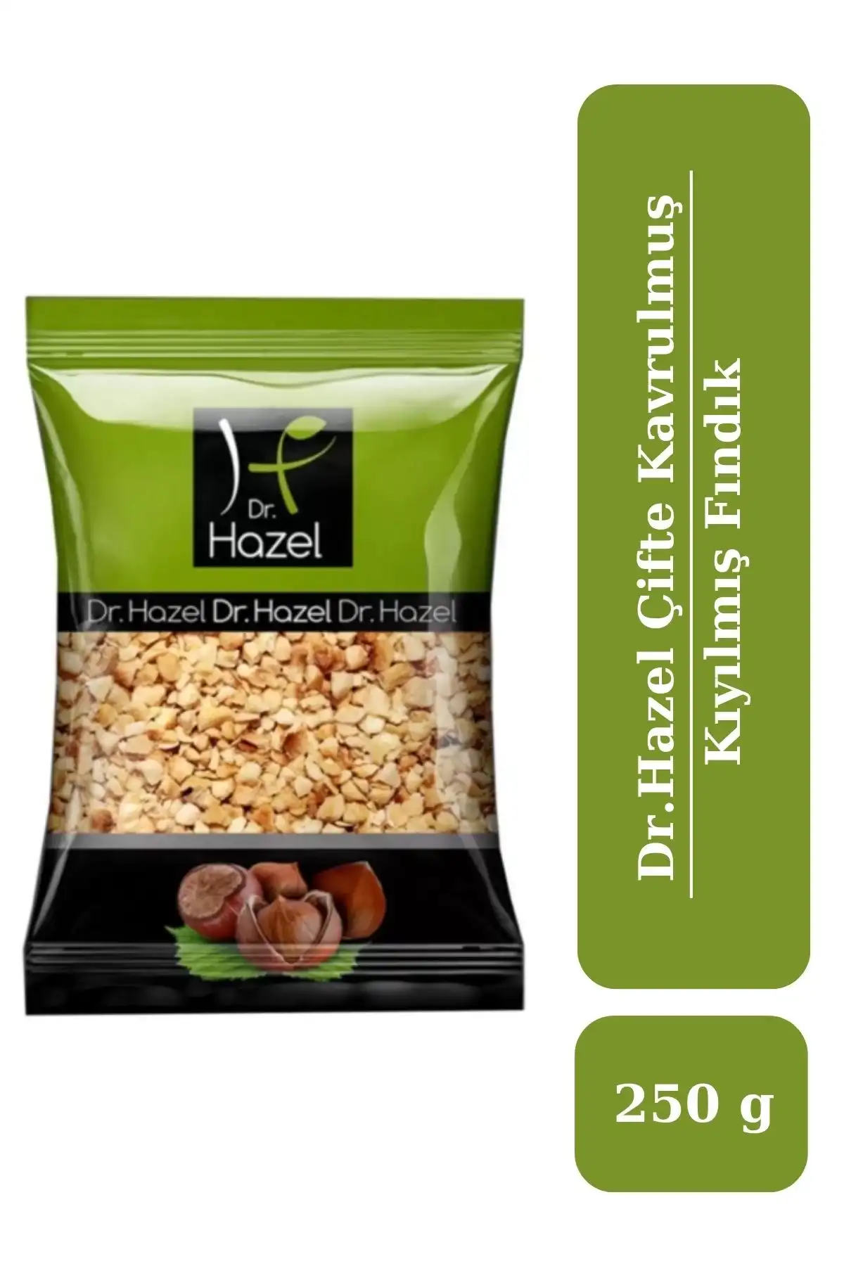 Drhazel Çifte Kavrulmuş Kıyılmış Fındık 250 g