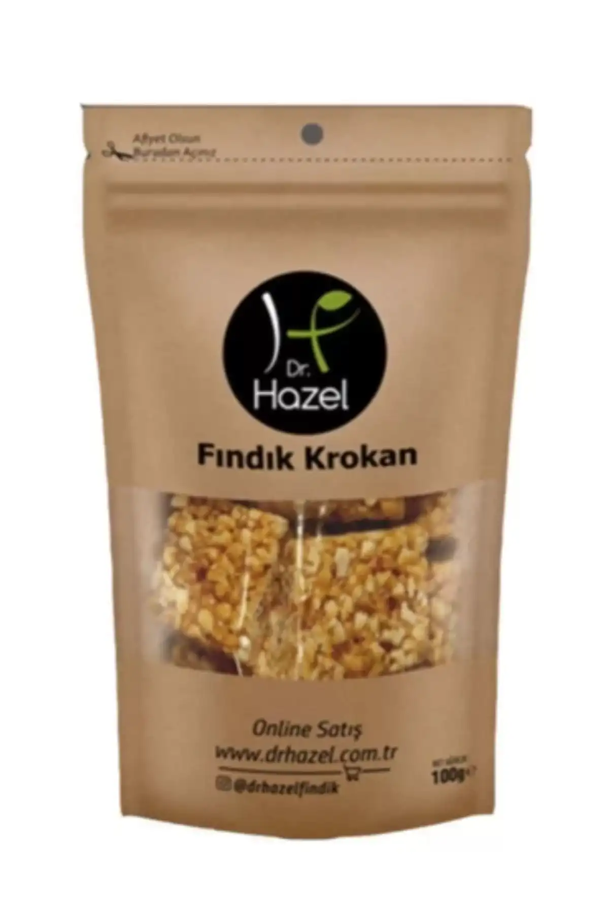 Drhazel Fındıklı Krokan 100 g x 2 Paket