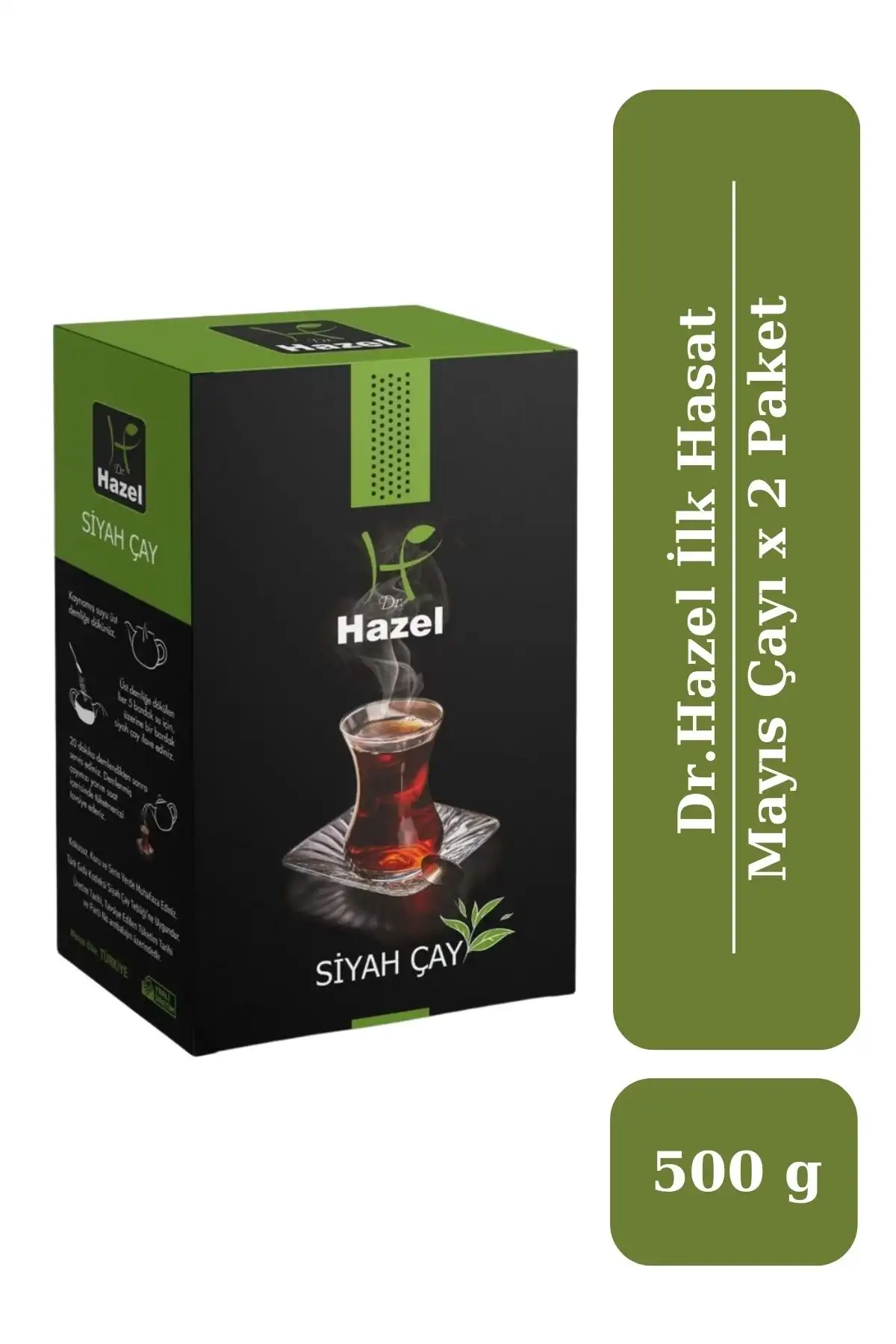 Drhazel İlk Hasat Mayıs Çayı 500 gr x 2 Paket