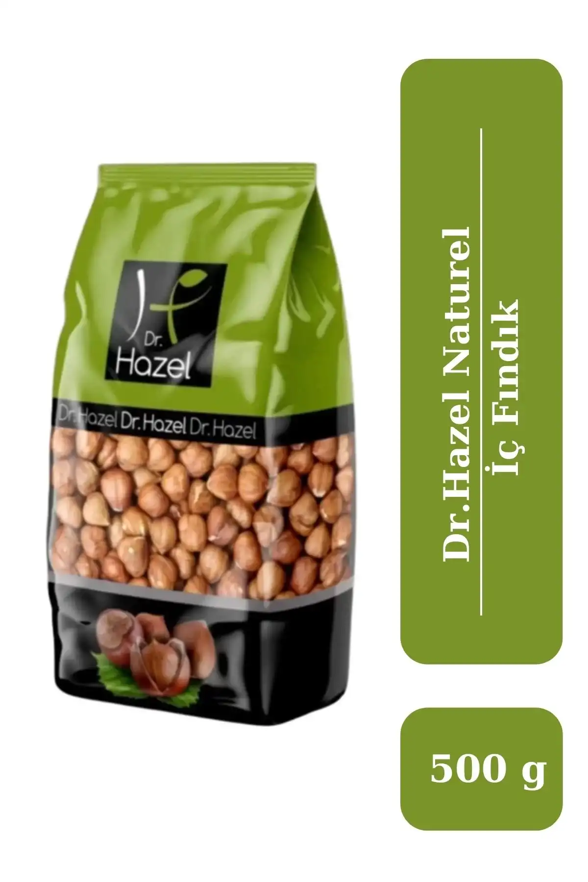 Drhazel Naturel Çiğ İç Fındık 500 g