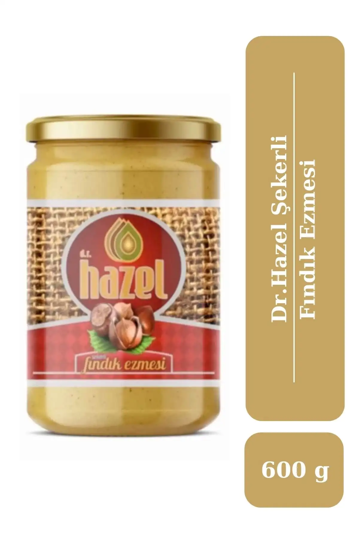 Drhazel Şekerli Fındık Ezmesi 600 g