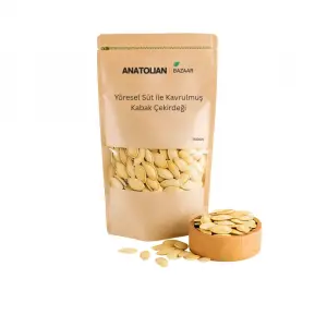 Yöresel Süt ile Kavrulmuş Kabak Çekirdeği [750GR]