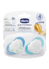 Chicco Physio Kauçuk Emzik +4ay - Mavi