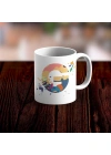 Özel Tasarım G Harfi Beyaz Kupa Bardak
