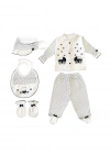 Sema Bebe 5li Premature Puanlı Set - Mavi