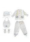 Sema Bebe 5li Set - Açık Mavi