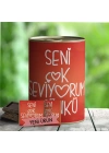 Seni Çok Seviyorum Çünkü Çikolata Hediye Konservesi