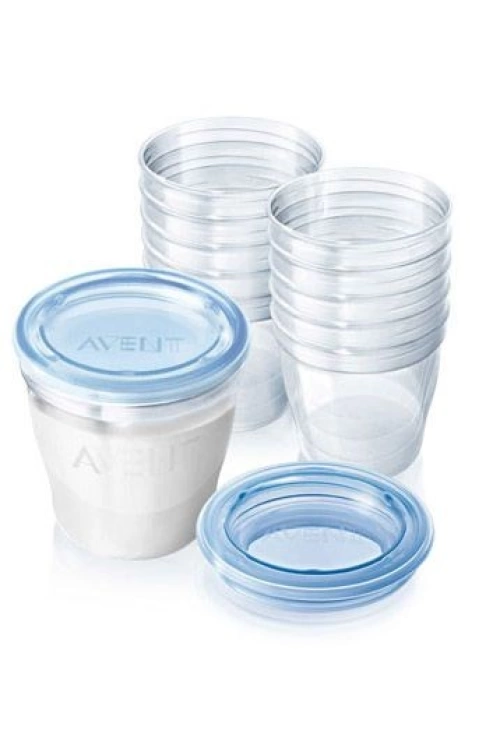 Avent Via Anne Sütü Kaplari (10 Adet) (8710103701330)