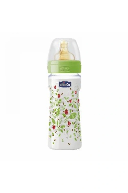 Chicco PP Biberon Kauçuk Emzikli 250 ml