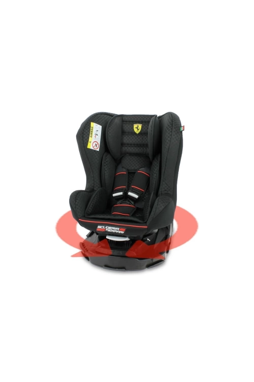 Ferrari Revo 0-25 Kg 360 Derece Dönebilen Oto Koltuğu - Siyah 3507460080247