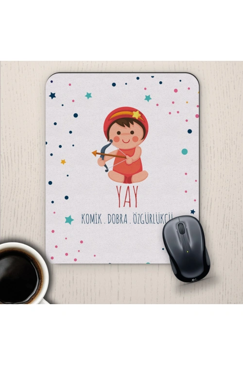 Yay Burçlarına Özel Sevimli Mouse Pad