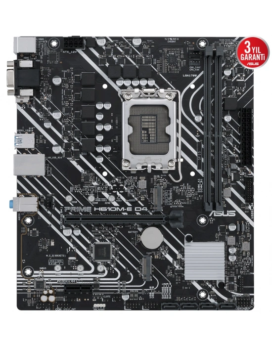 ASUS PRIME H610M-E DDR4 3200(OC) VGA HDMI DP M.2 mATX 1700p