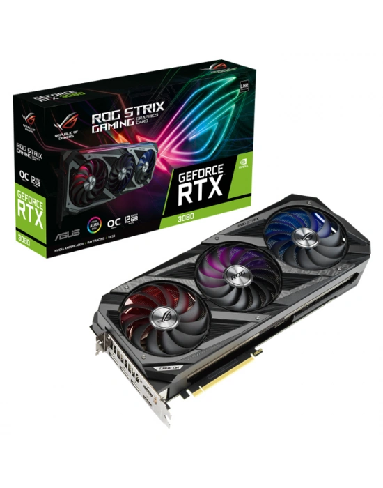 ASUS ROG-STRIX-RTX3080-O12G-GAMING 12GB GDDR6X 384Bit
