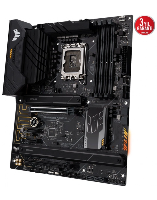 ASUS TUF GAMING B660-PLUS WIFI D4 DDR4 5333(OC) HDMI DP ATX 1700p