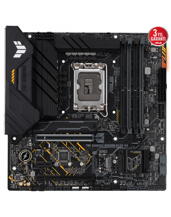 ASUS TUF GAMING B660M-PLUS D4 DDR4 5333Mhz (OC) HDMI DP 1700p