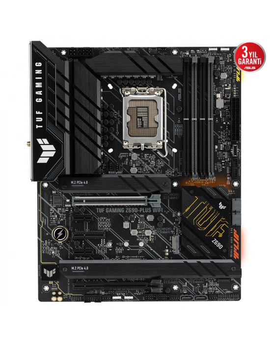 ASUS TUF GAMING Z690-PLUS WI-FI 6000Mhz(O.C) DDR5 HDMI DP M.2 1700p