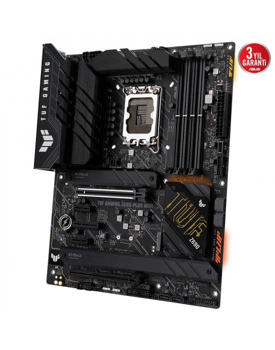 ASUS TUF GAMING Z690-PLUS WI-FI 6000Mhz(O.C) DDR5 HDMI DP M.2 1700p
