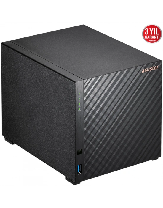 ASUSTOR AS1104T 4 SLOT 1GB DDR4 3.5 NAS DEPOLAMA ÜNİTESİ