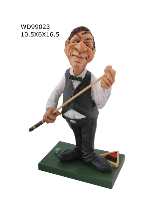 Bilardo Eğitmeni Biblo Heykel