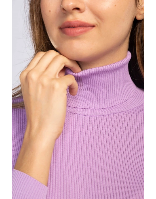 Boğazlı Triko Kazak-LİLA