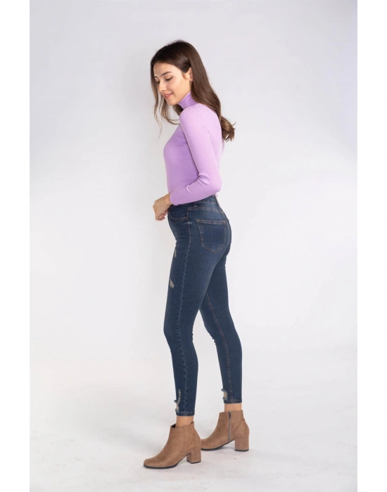 Boğazlı Triko Kazak-LİLA