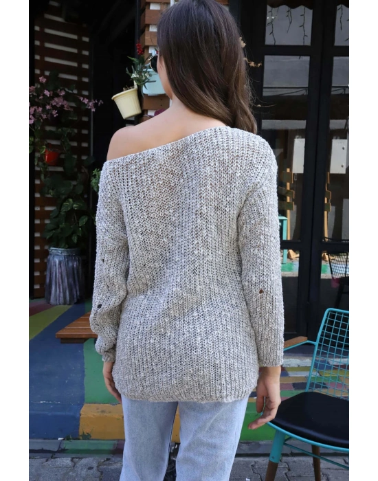 Bot Yaka Kazak - GRİ