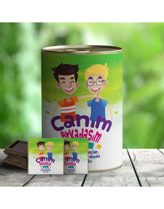 Canım Arkadaşım Temalı Hediye Konservesi
