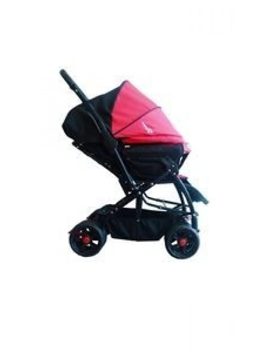 Comfymax Çift Yönlü Bebek Arabası - Kırmızı