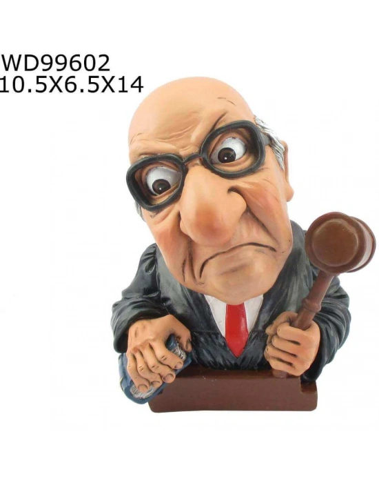 Hakim - Savcı Dekoratif Biblo Büst