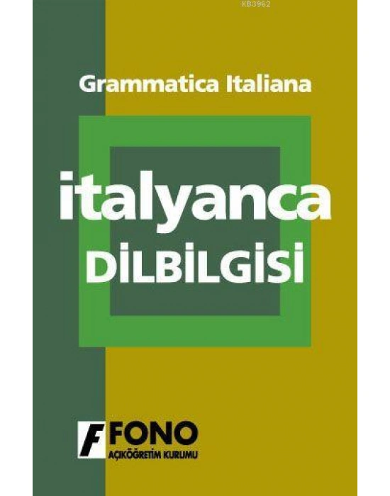 İtalyanca Dilbilgisi