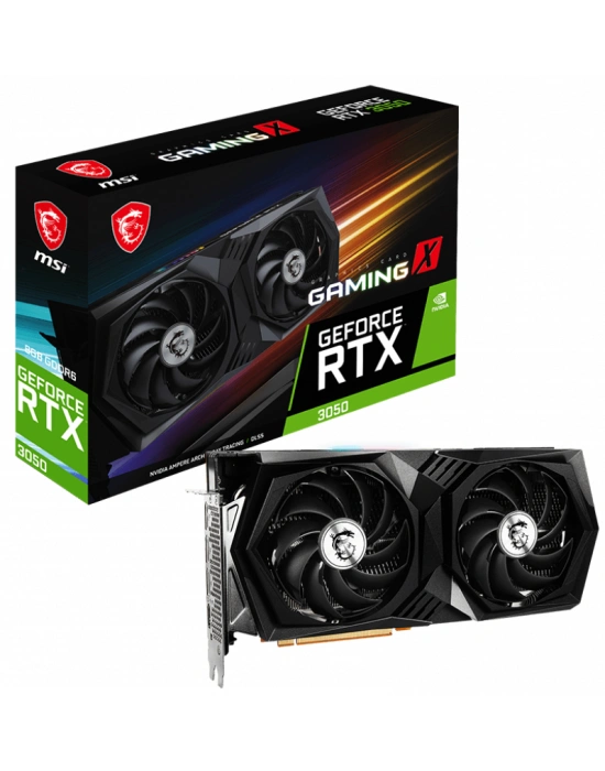 MSI GEFORCE RTX 3050 GAMING X 8G GDDR6 HDMI 3XDP 128BİT
