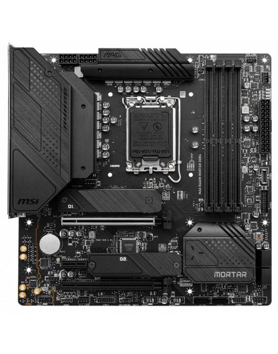 MSI MAG B660M MORTAR DDR4 4800(OC) Mhz MATX 1700p