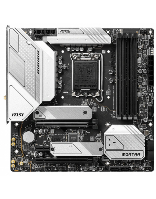 MSI MAG B660M MORTAR WIFI DDR4 4800(OC) Mhz  mATX
