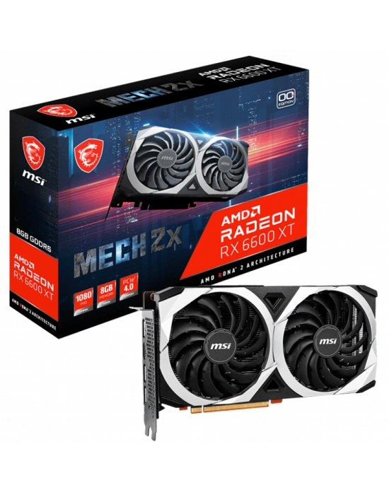 MSI RADEON RX 6600 XT MECH 2X 8G OC 8GB GDDR6 HDMI 3XDP 128BİT