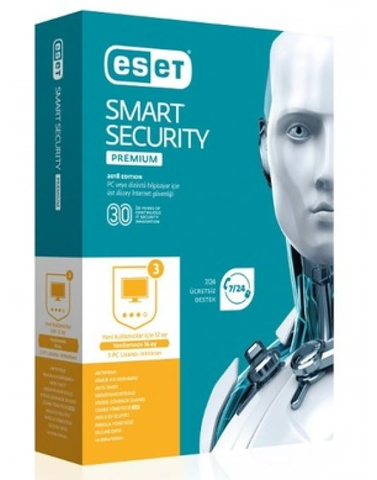 NOD32 ESET SMART SECURITY PREMIUM 1 KULLANICI 1YIL