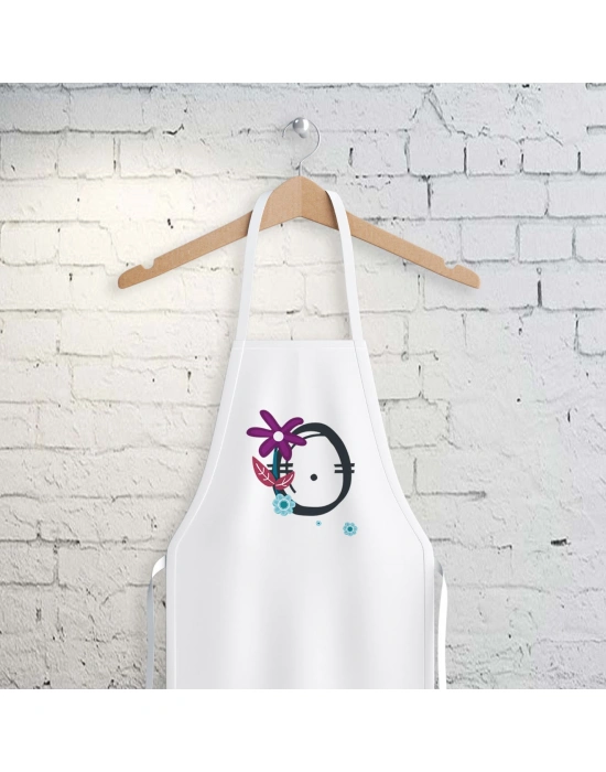O Harfi Tasarımlı Mutfak Önlüğü
