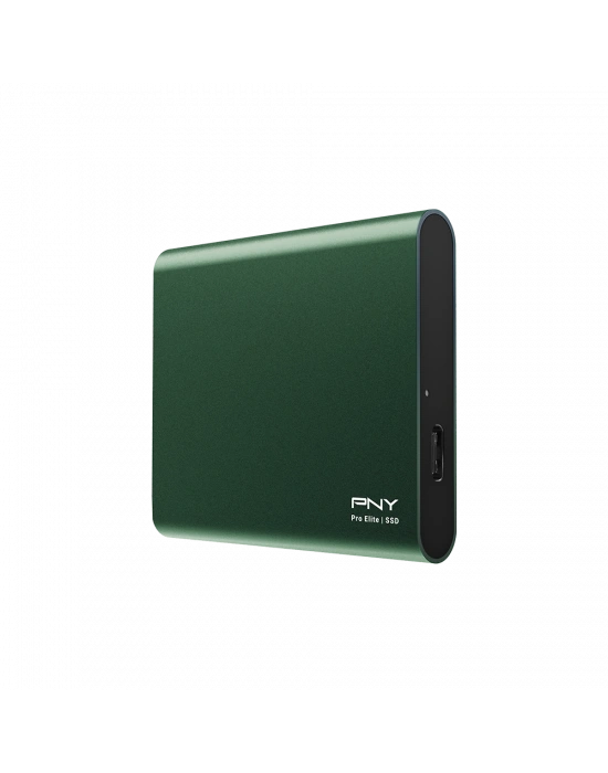 PNY Pro Elite Yeşil 250 GB 880/900MB/s USB 3.2 Gen 2 Type-C Taşınabilir SSD (PSD0CS2060GN-250-RB)