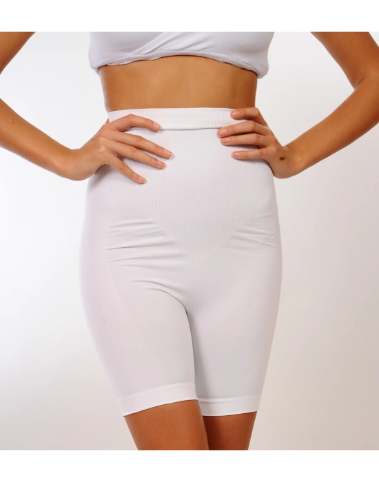 Sema Baby Silikonlu Toparlayıcı Korse - Beyaz Large