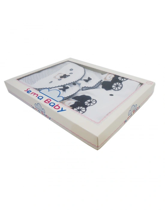 Sema Bebe 5li Set - Mavi