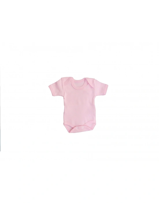Sema Bebe Yarım Kol Badi (Body) - Pembe