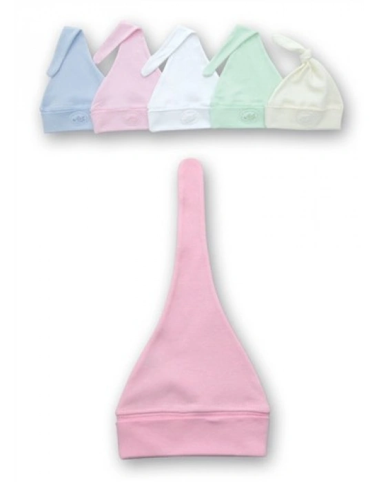 Sevi Bebe Üstten Bağcıklı Şapka (Tül Ambalajda)