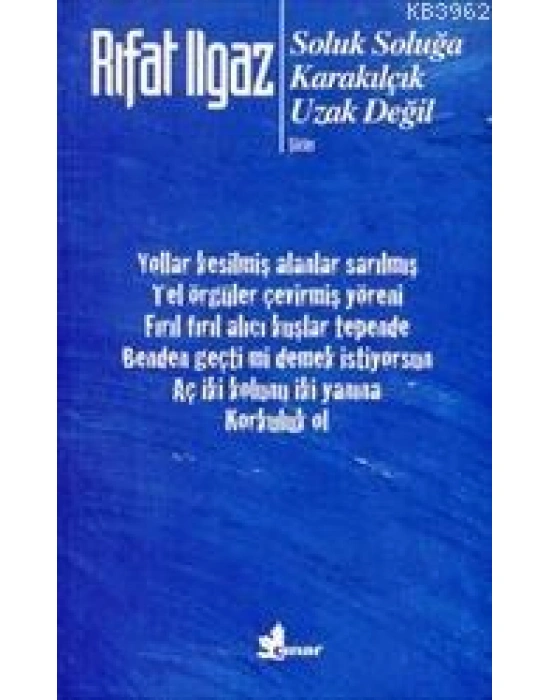 Soluk Soluğa / Karakılçık / Uzak Değil