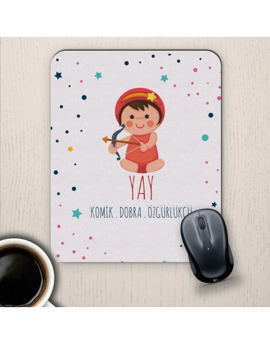 Yay Burçlarına Özel Sevimli Mouse Pad