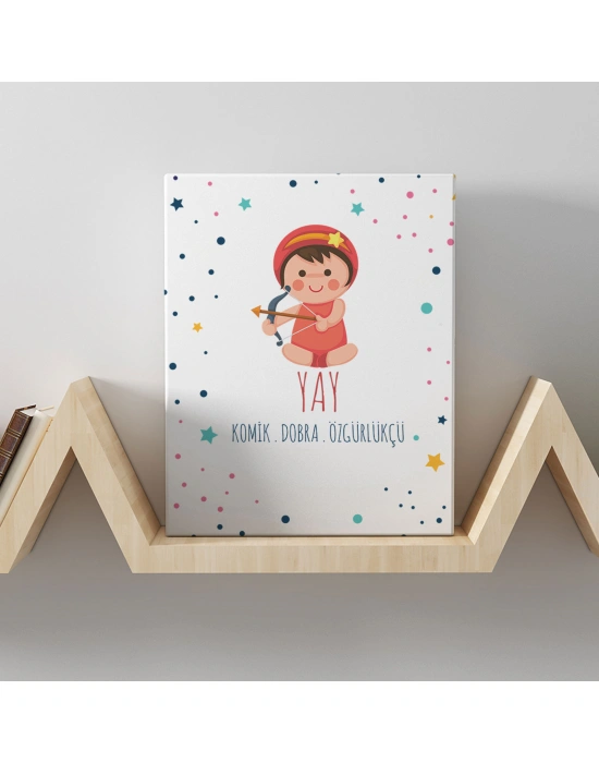 Yay Burcuna Özel Tasarım Kanvas  Tablo